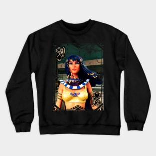 Cleopatra Queen Crewneck Sweatshirt